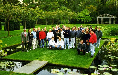 A group picture at the Pepsi HQ